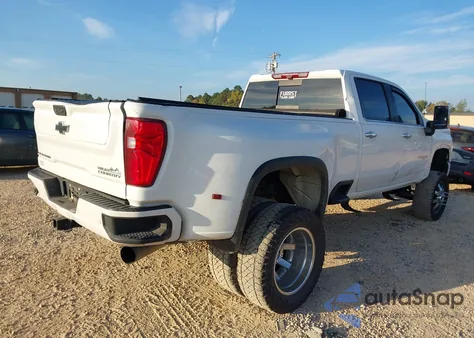 2022 Chevrolet Silverado 3500Hd 4Wd Long Bed High Country from USA, damaged, VIN 1GC4YVEY9NF300274